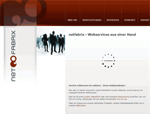 Tablet Screenshot of netfabrix.com